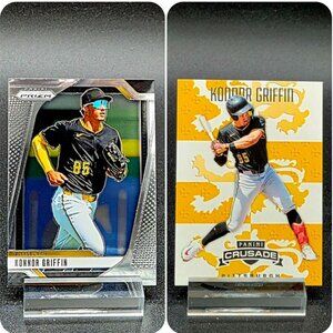 2025 Konnor Griffin Prizm Crusade RC's Pittsburgh Pirates Top Prospect
